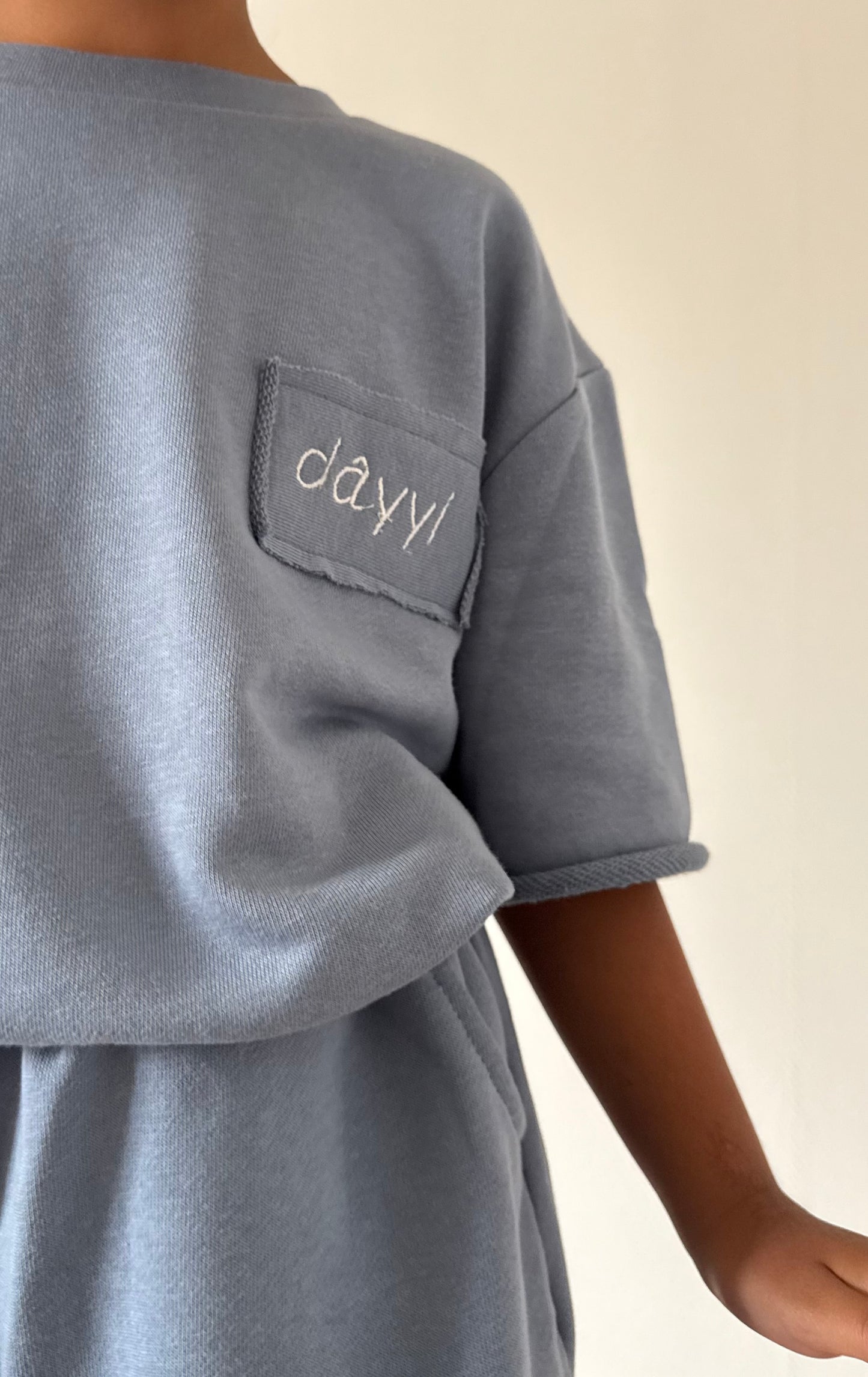 T-shirt cosy - bleu