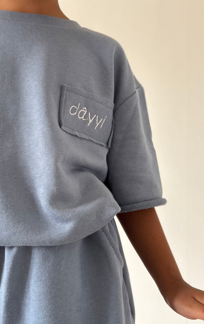 T-shirt cosy - bleu
