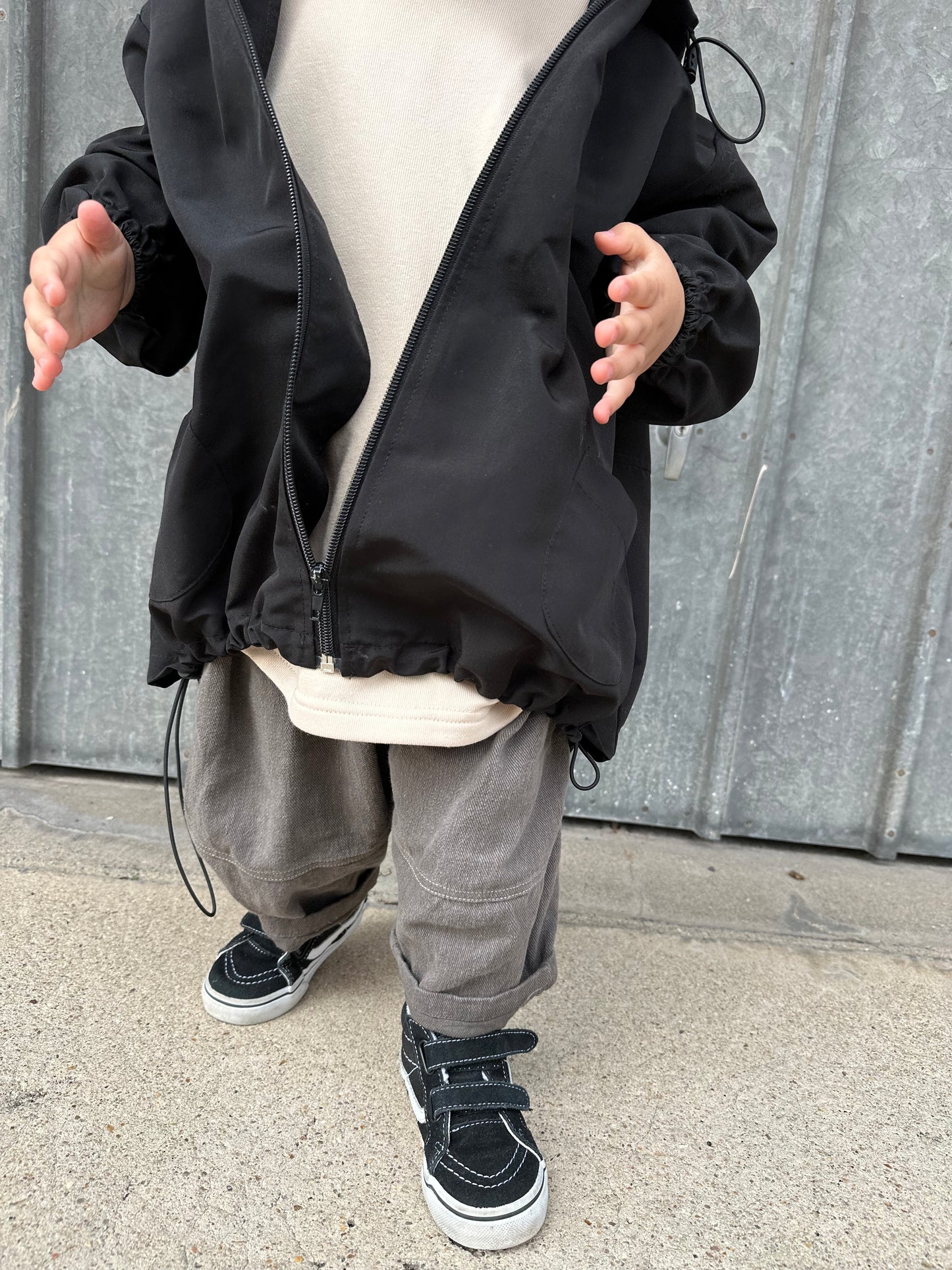 Jean oversize - soft grey