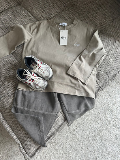 Jean oversize - soft grey