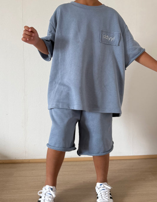 T-shirt cosy - bleu
