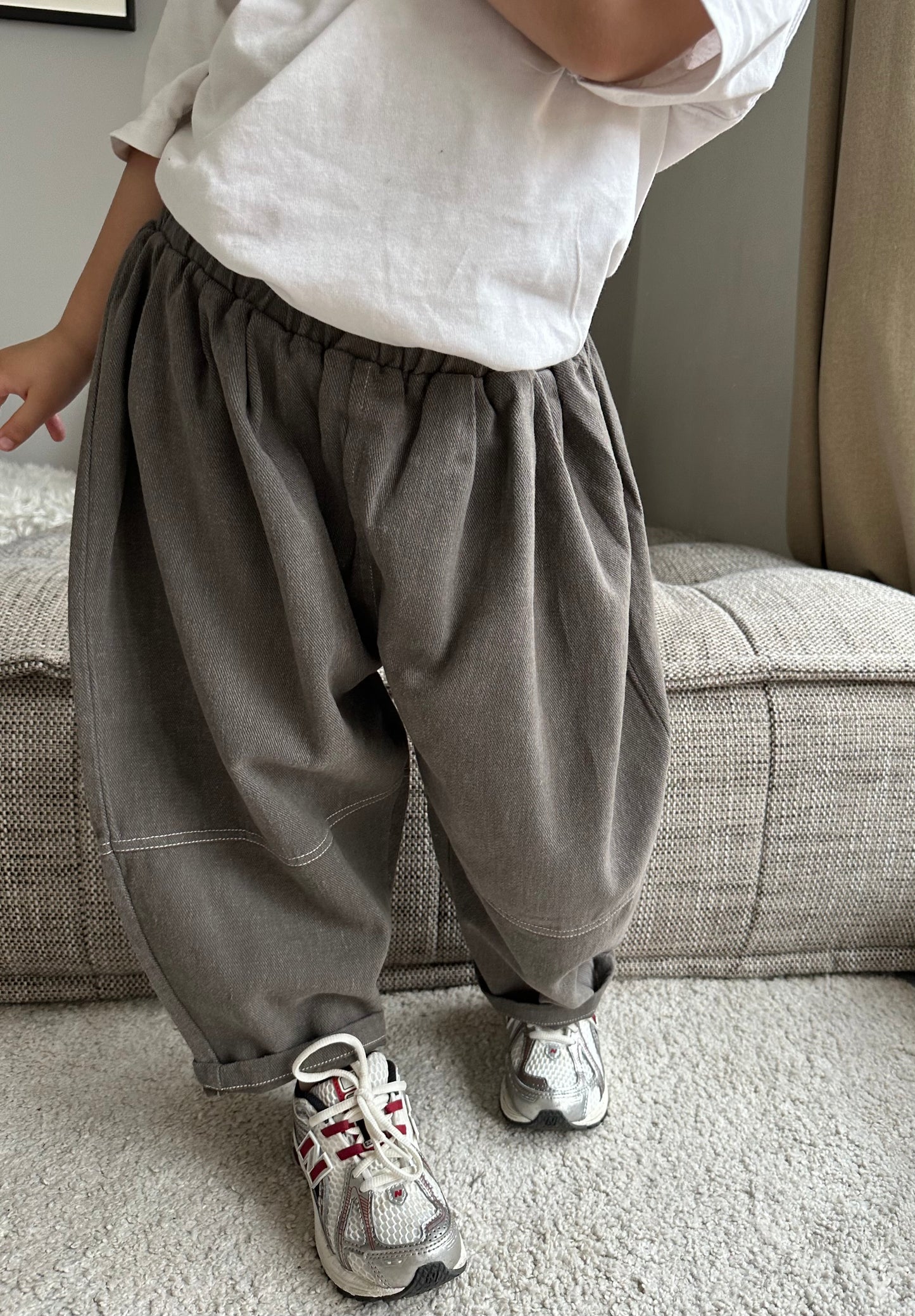 Jean oversize - soft grey