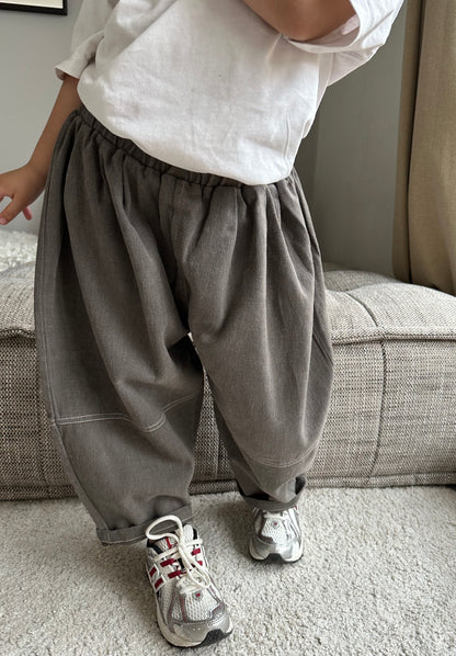 Jean oversize - soft grey