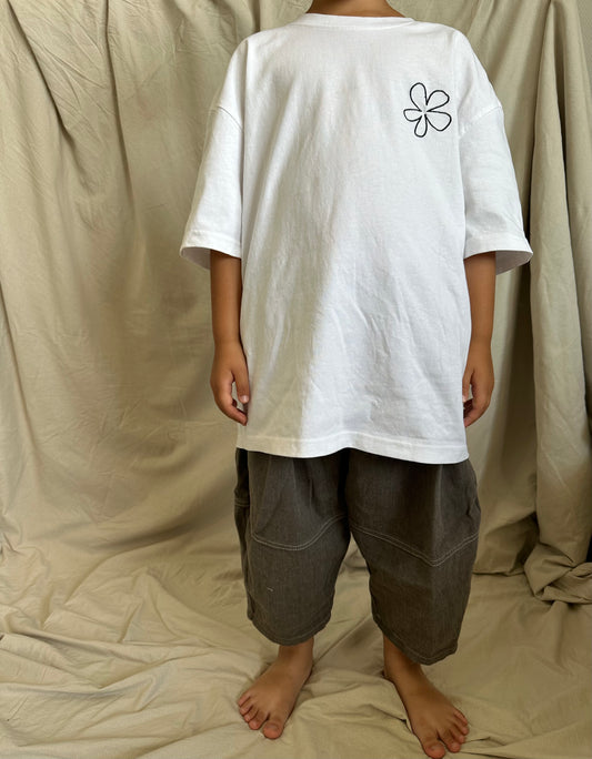 Jean oversize - soft grey