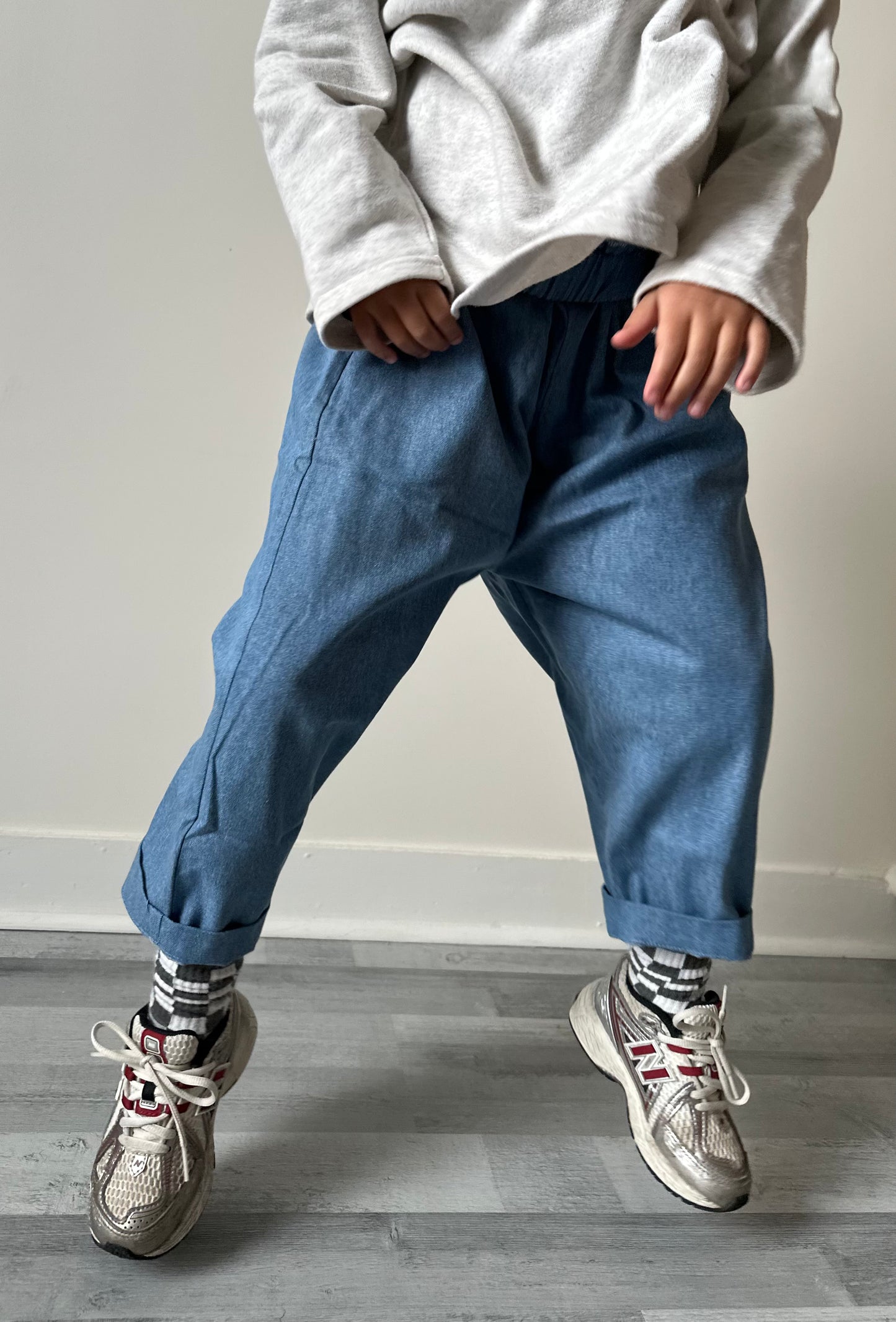 Le jean oversize - bleu foncé